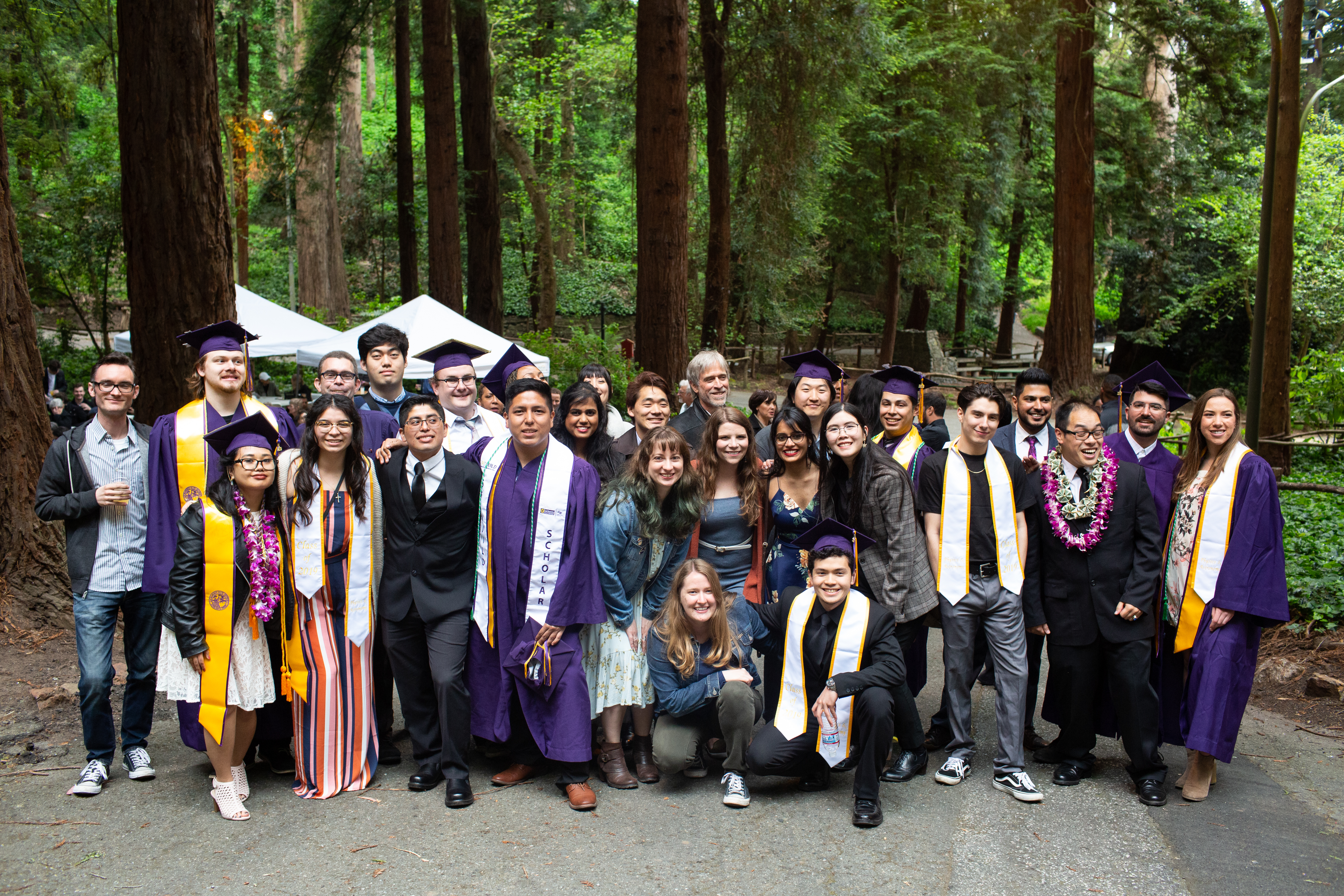 Physics and astronomy students at department graduation in May 2019